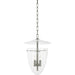 Tully 3-Light Lantern by Troy. Made from glass in a unique style.