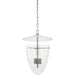 Tully 4-Light Lantern by Troy. Made from glass in a unique style.
