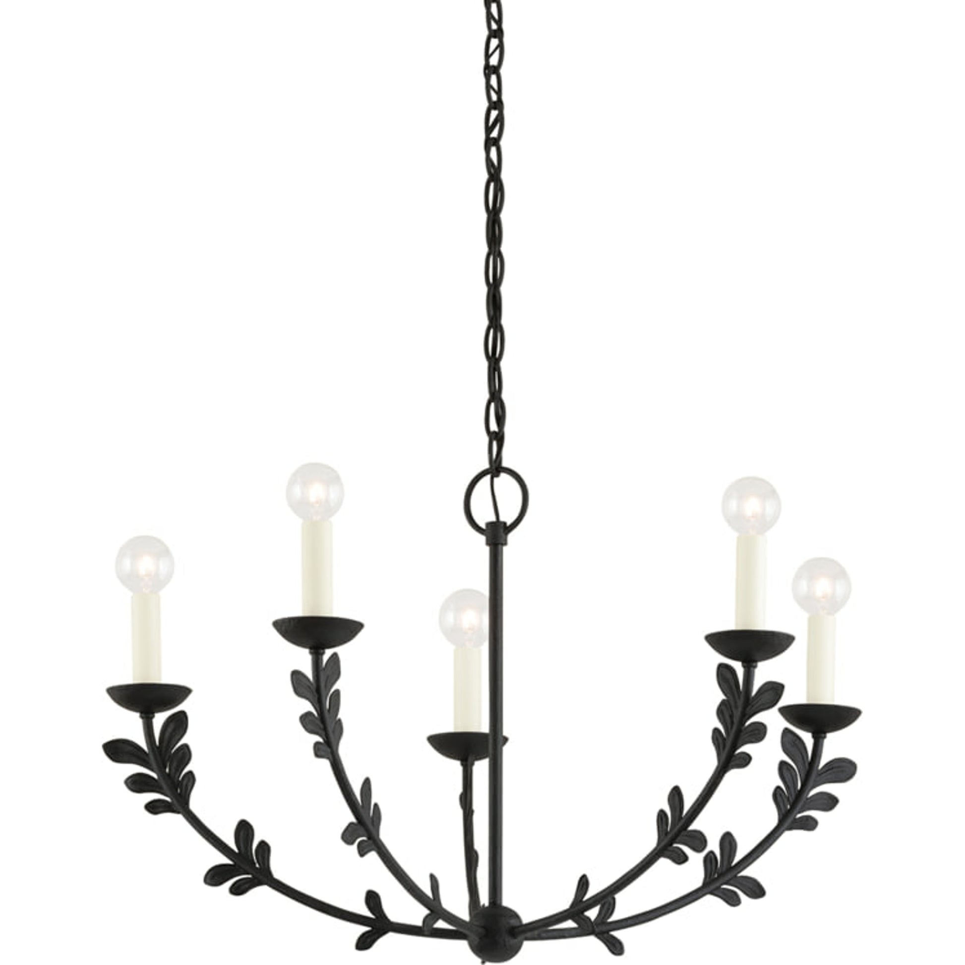 Florian Chandelier by Troy. Made from aluminum, stainless steel in a cottage & farmhouse style.