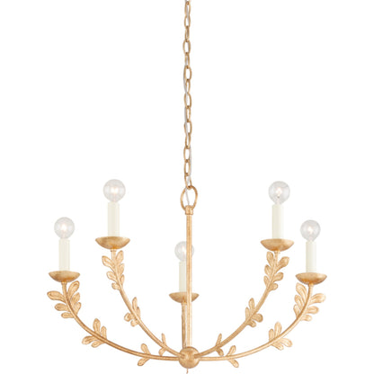 Florian Chandelier by Troy. Made from aluminum, stainless steel in a cottage & farmhouse style.