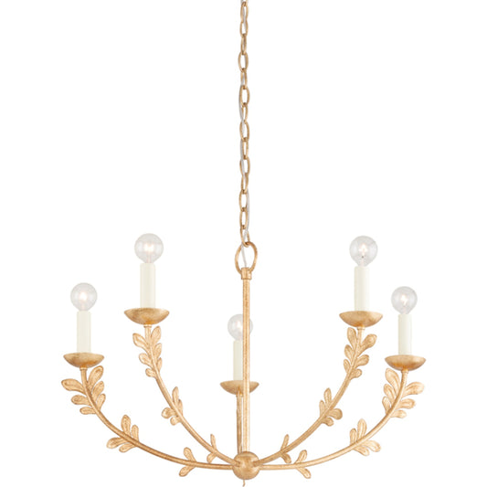 Florian Chandelier by Troy. Made from aluminum, stainless steel in a cottage & farmhouse style.