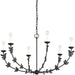 Florian Chandelier by Troy. Made from aluminum, stainless steel in a cottage & farmhouse style.