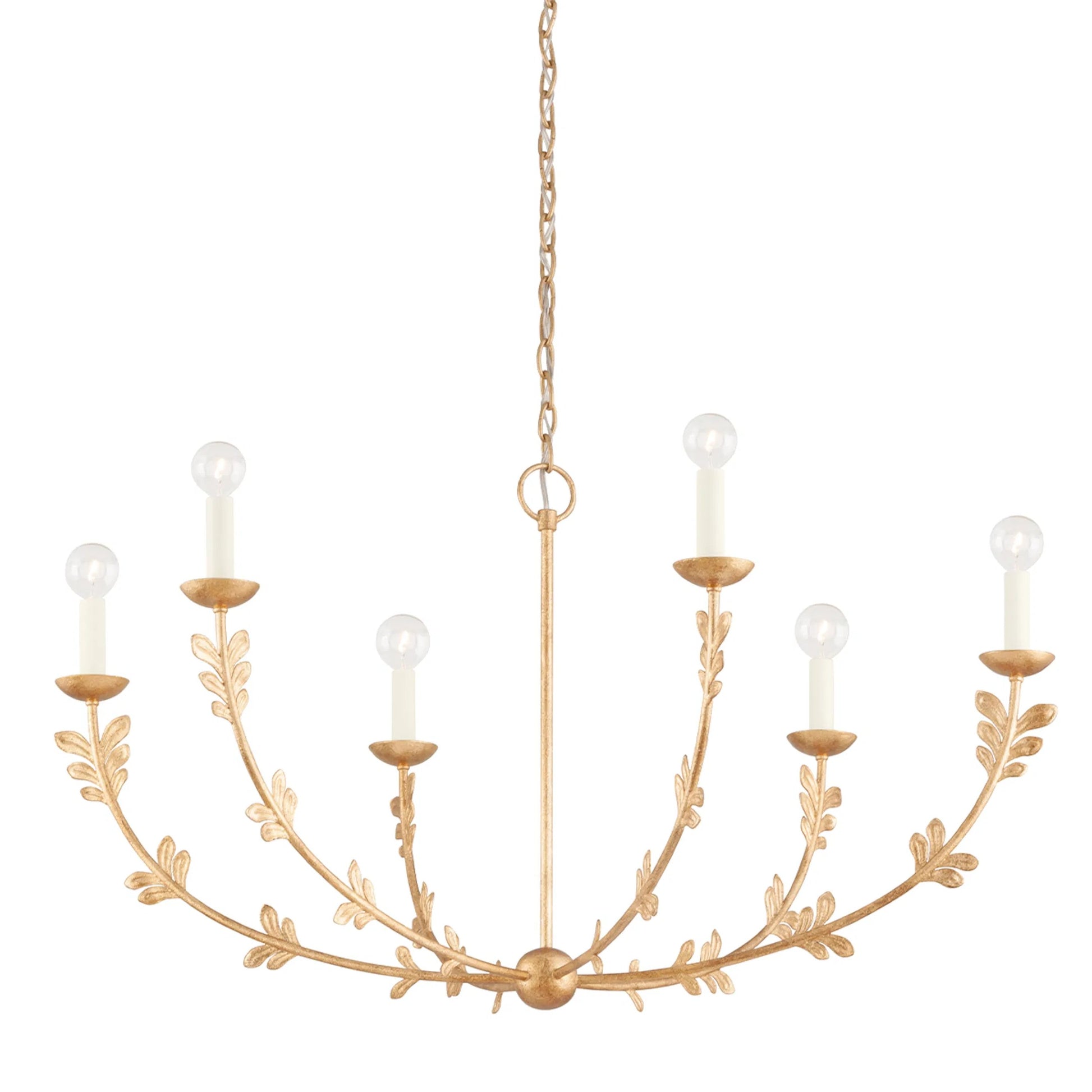 Florian Chandelier by Troy. Made from aluminum, stainless steel in a cottage & farmhouse style.