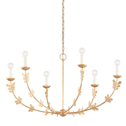Florian Chandelier by Troy. Made from aluminum, stainless steel in a cottage & farmhouse style.
