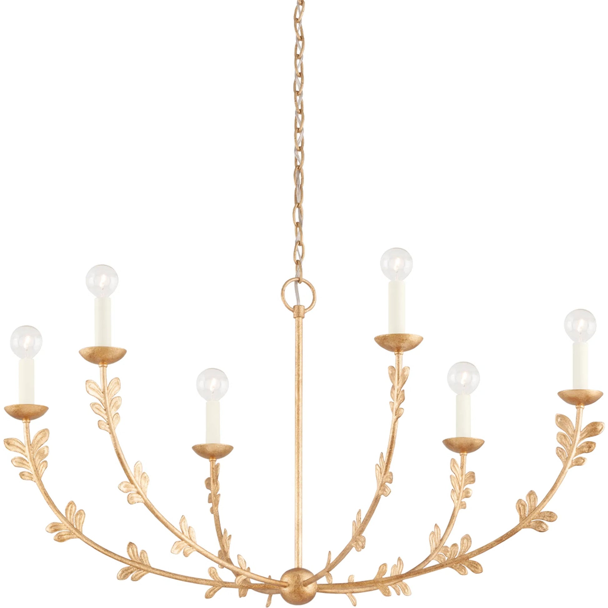 Florian Chandelier by Troy. Made from aluminum, stainless steel in a cottage & farmhouse style.