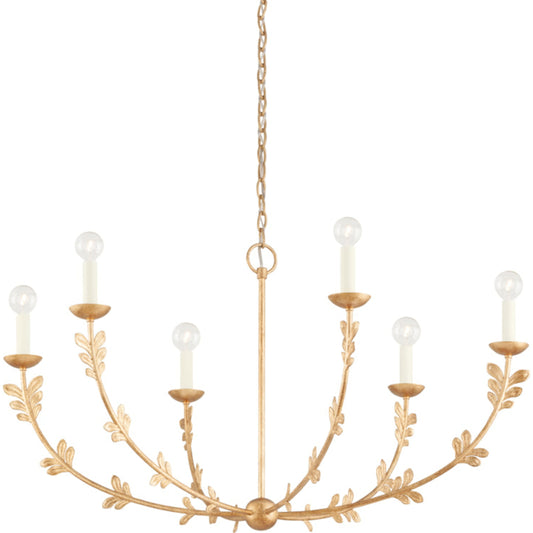 Florian Chandelier by Troy. Made from aluminum, stainless steel in a cottage & farmhouse style.