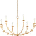 Florian Chandelier by Troy. Made from aluminum, stainless steel in a cottage & farmhouse style.