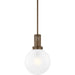 Tobias Pendant by Troy. Made from glass in a modern style.