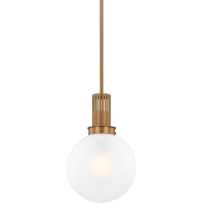 Tobias Pendant by Troy. Made from glass in a modern style.