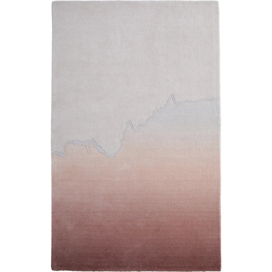 Katya Gradient & Rug - KTY8989F by Feizy in pink, ivory. Made from wool in a unique style.