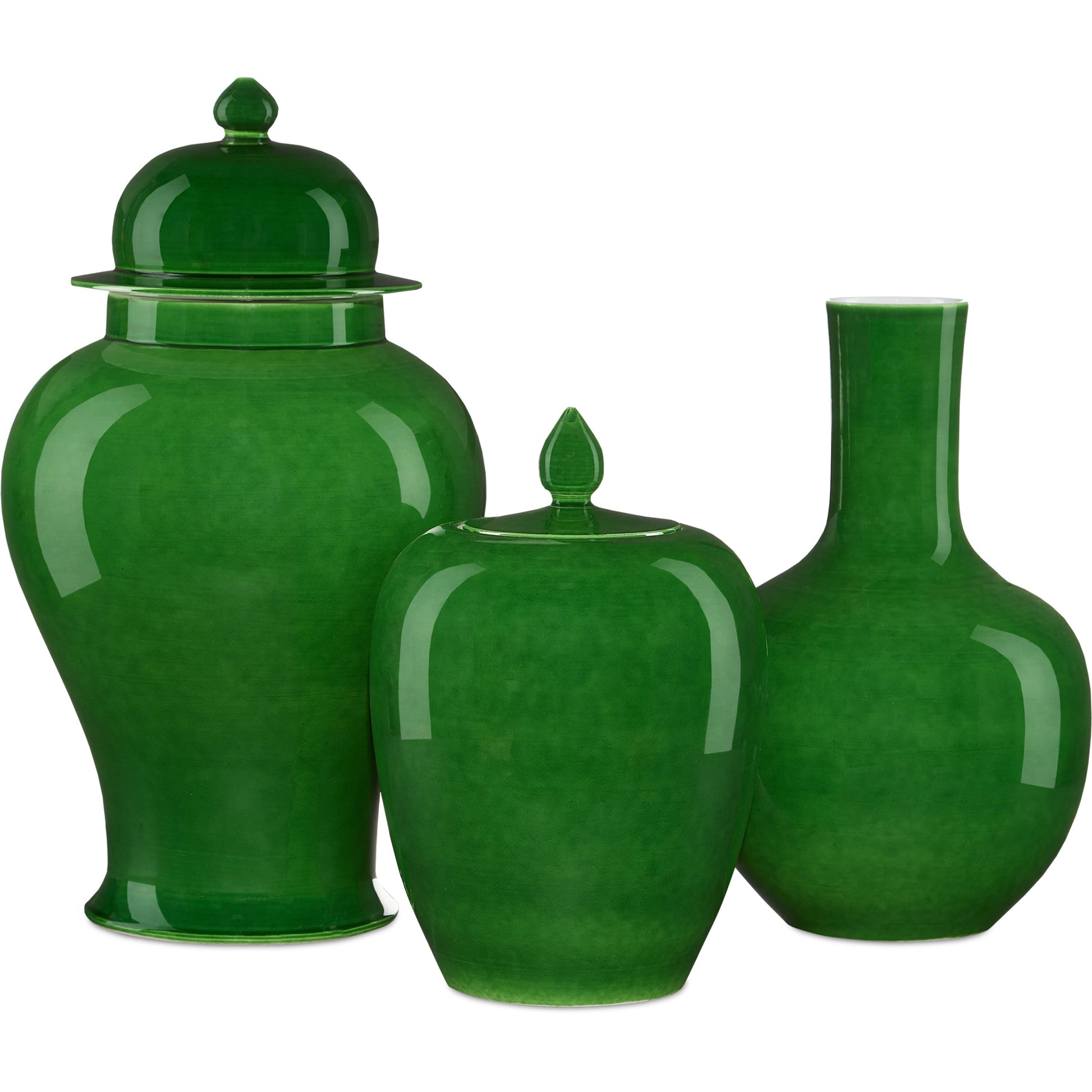 Imperial by Currey and Company. Made from porcelain in a transitional style.