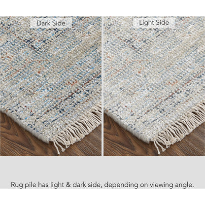 Caldwell Transitional Oriental Rug - 8801F by Feizy in blue, gray, taupe. Made from wool, viscose in a unique style.