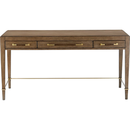 Verona Chanterelle Desk by Currey and Company. Made from unique in a transitional style.