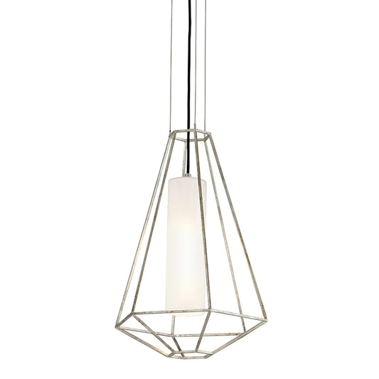 Silhouette 1 Light 16 inch Pendant by Troy. Made from hand worked iron in a unique style.