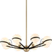 Ace 8-Light Chandelier by Troy. Made from hand worked iron in a modern style.
