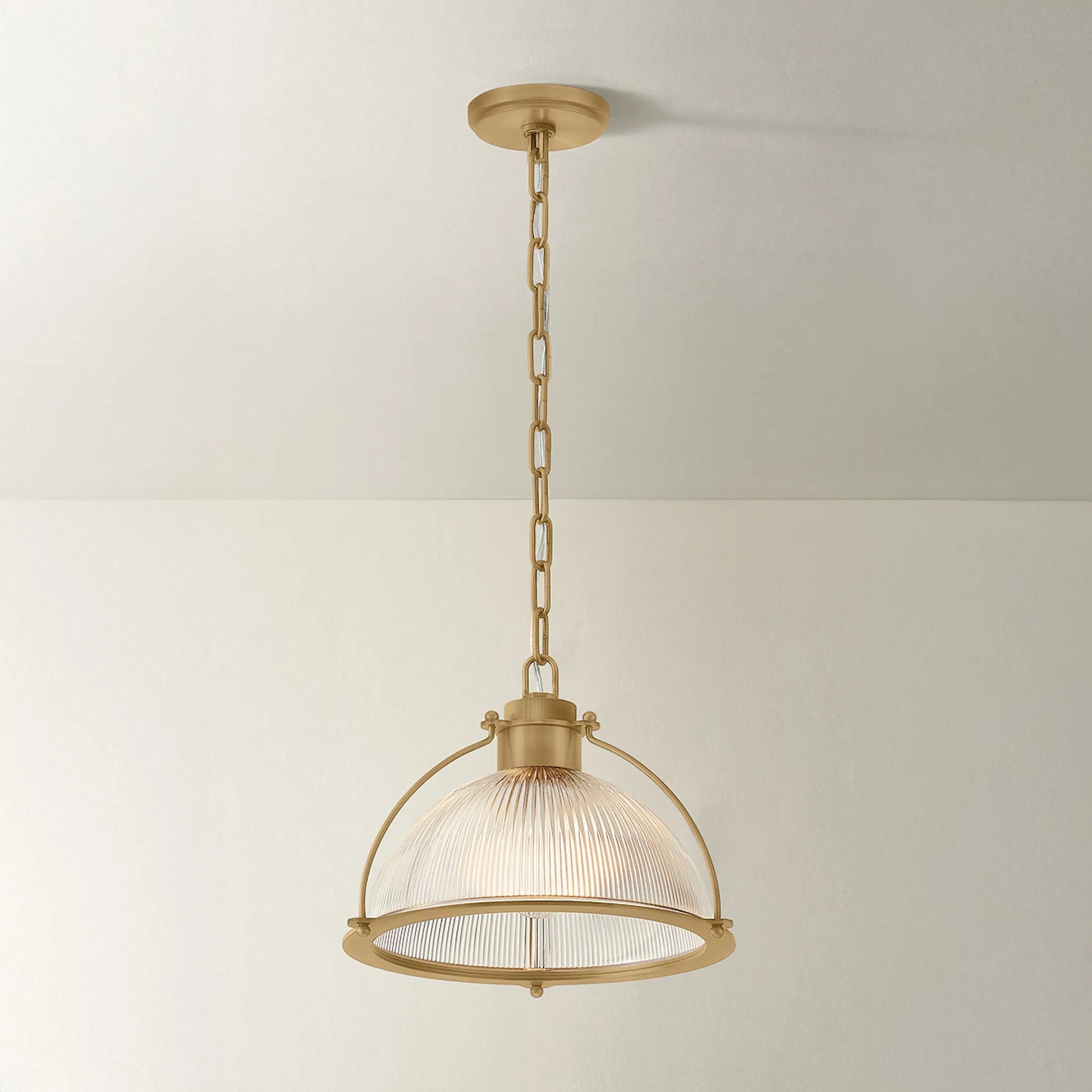 Glint Pendant by Troy in patina brass. Made from unique in a cottage & farmhouse style.