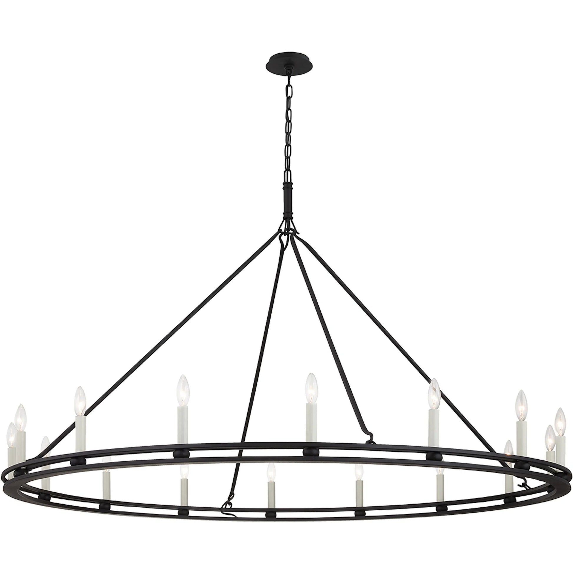 Sutton 16-Light Chandelier by Troy. Made from unique in a traditional style.
