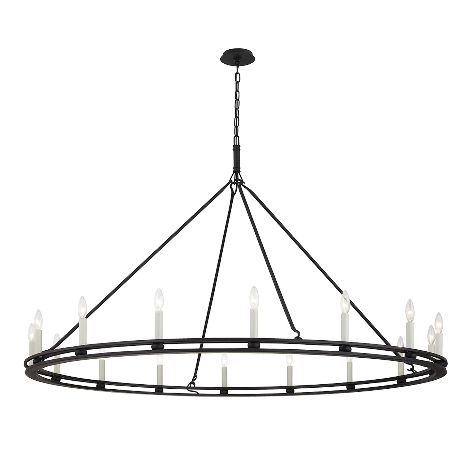 Sutton 16-Light Chandelier by Troy. Made from unique in a traditional style.
