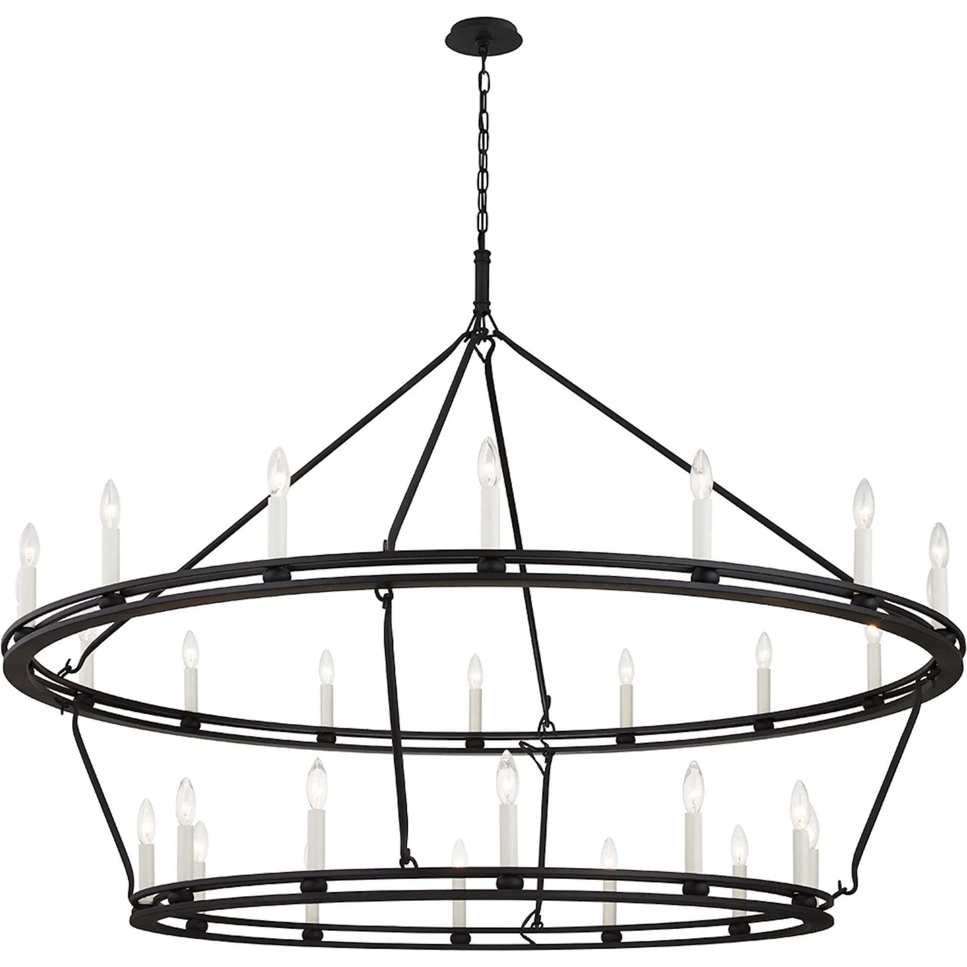 Sutton 28-Light Chandelier by Troy. Made from unique in a traditional style.