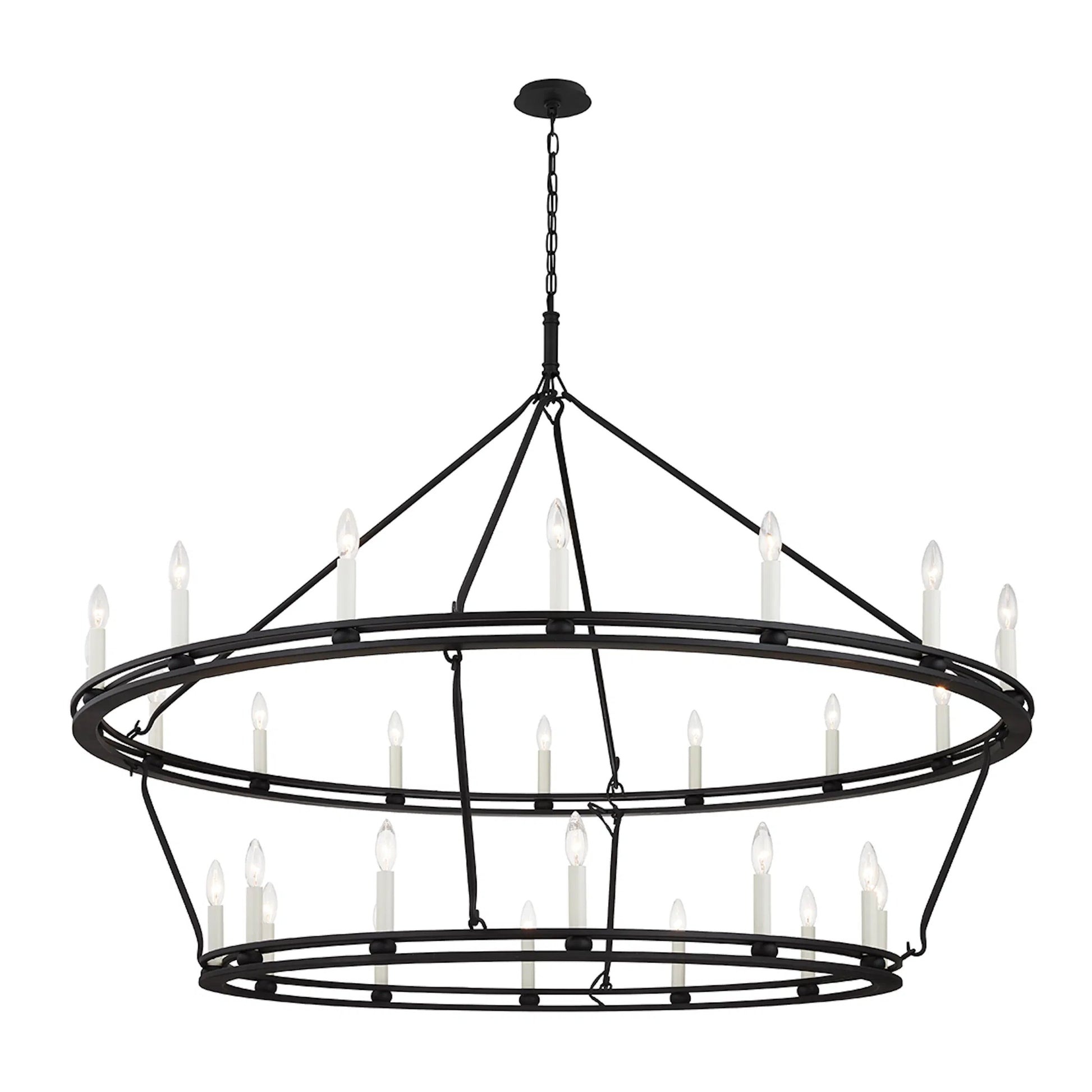 Sutton 28-Light Chandelier by Troy. Made from unique in a traditional style.
