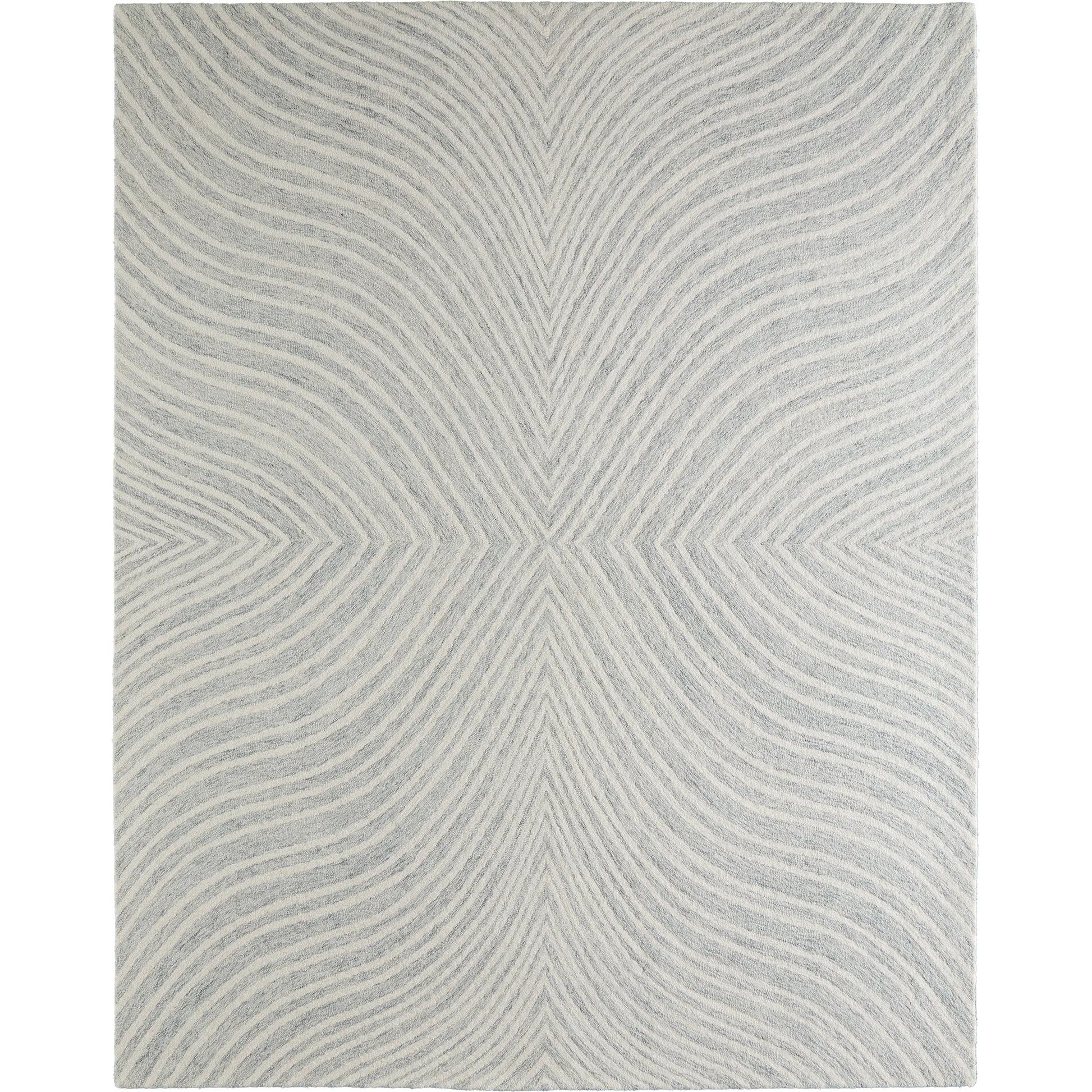 Wallace WAL8A41F Rug by Feizy in gray, ivory. Made from wool in a unique style.