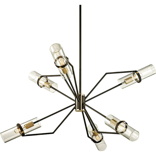 Raef Chandelier by Troy. Made from unique in a modern style.