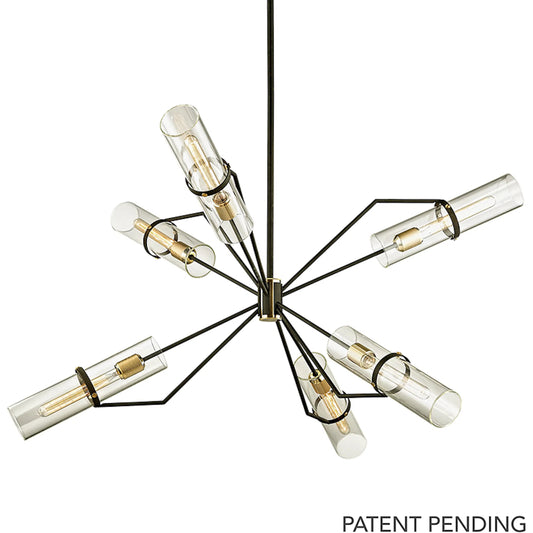 Raef Chandelier by Troy. Made from unique in a unique style.