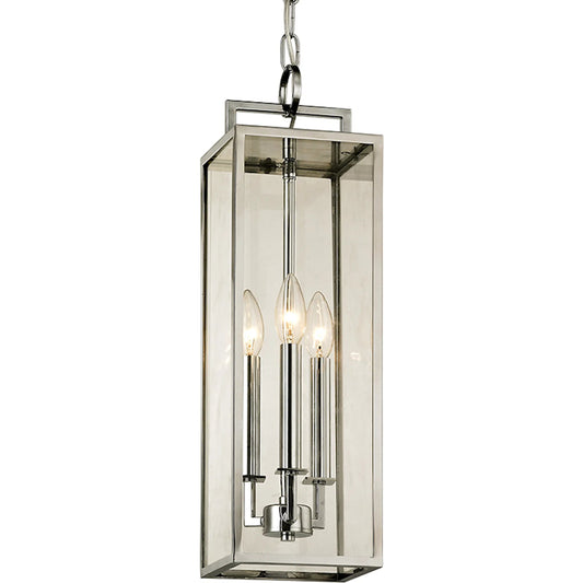 001 S-315338 | Primary Silo | Beckham Hanger by Troy in polished stainless. Made from stainless steel in a transitional style.
