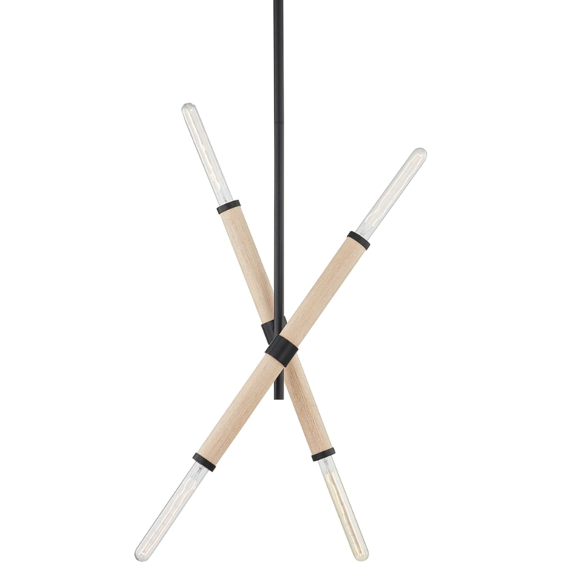 Cruiz Island Light by Troy in soft black. Made from iron, steel in a modern style.
