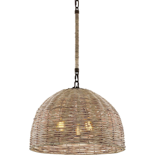 Huxley Chandelier by Troy. Made from hand worked iron in a unique style.