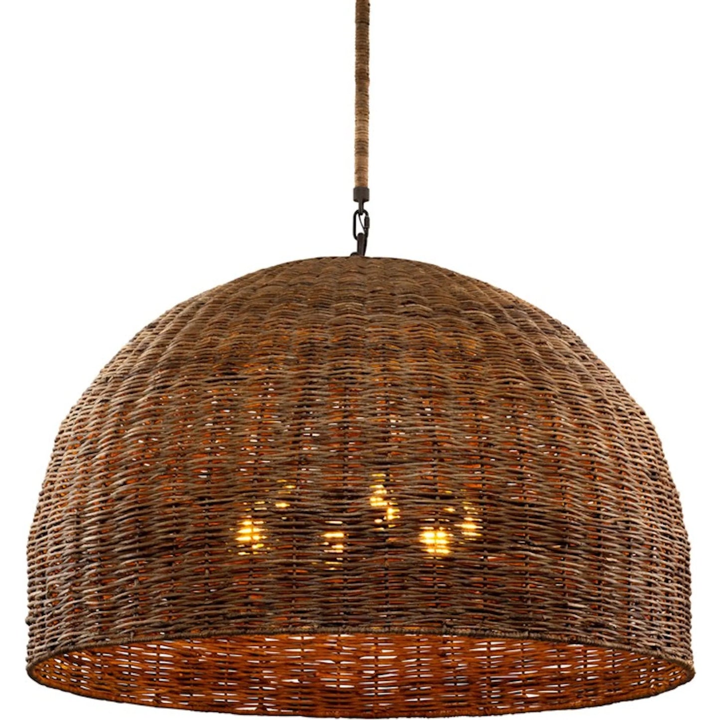 005 SI-2328015 | Additional Silo | Huxley Chandelier by Troy. Made from hand worked iron in a rustic style.