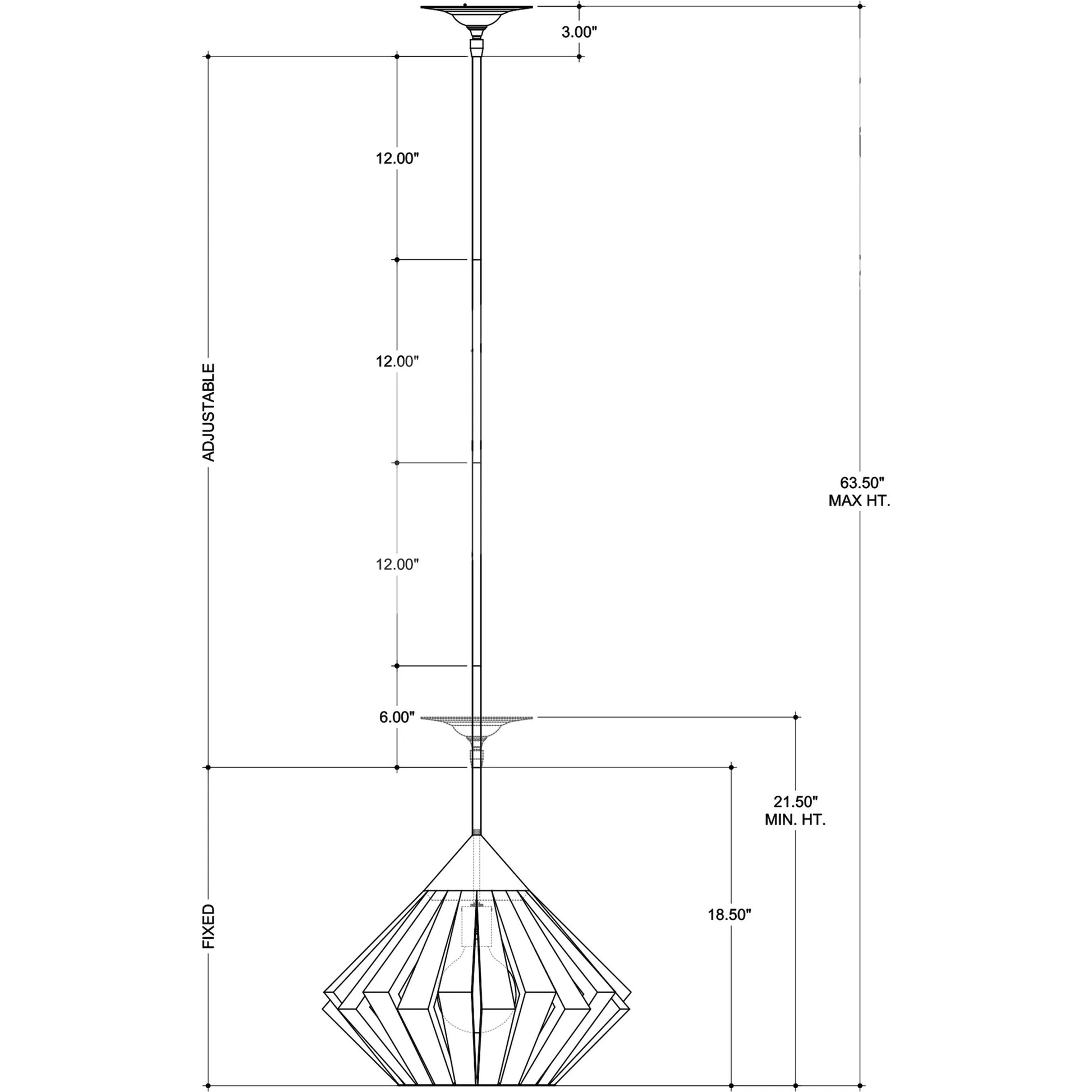 Plunge Pendant by Currey and Company in toffee, brass. Made from wrought iron, wood in a modern style.
