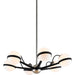 Ace 6-Light Chandelier by Troy. Made from hand worked iron in a modern style.