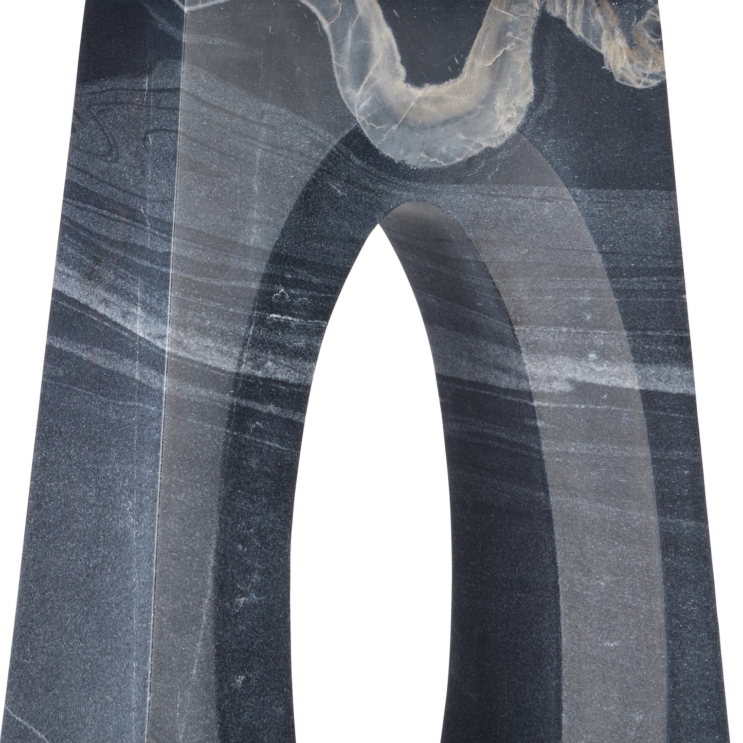 007 SI-2133910 | Closeup | Demi Console Table by Currey and Company. Made from unique in a modern style.