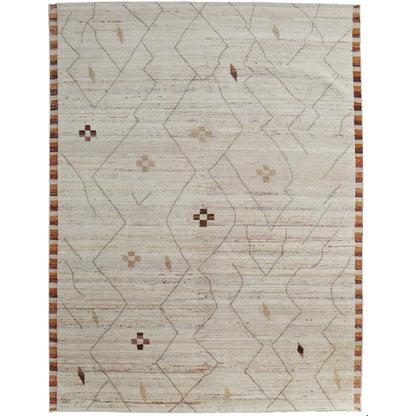 Kasbah Moroccan Rug - KAS69G0F by Feizy in ivory, tan, orange. Made from wool in a unique style.