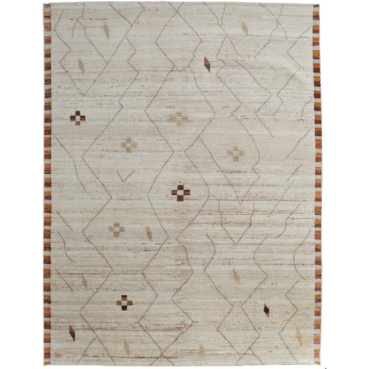 001 SI-2238398,SI-2238399,SI-2238400,SI-2238401,SI-2259674 | Primary Silo | Kasbah Moroccan Rug - KAS69G0F by Feizy in ivory, tan, orange. Made from wool in a unique style.