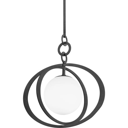Olancha Pendant by Troy. Made from steel in a modern style.