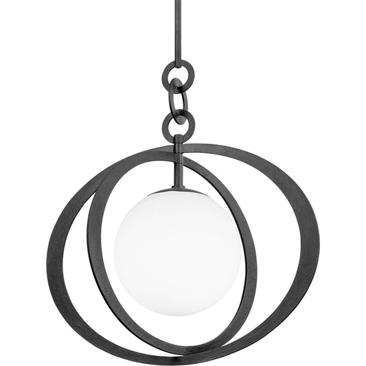 Olancha Pendant by Troy. Made from steel in a modern style.