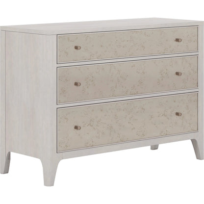 Mezzanine Single Dresser by A.R.T. Furniture in dove gray. Made from parawood, poplar solids, maple veneer, mirror in a modern style.