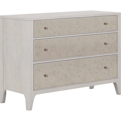 Mezzanine Single Dresser by A.R.T. Furniture in dove gray. Made from parawood, poplar solids, maple veneer, mirror in a modern style.