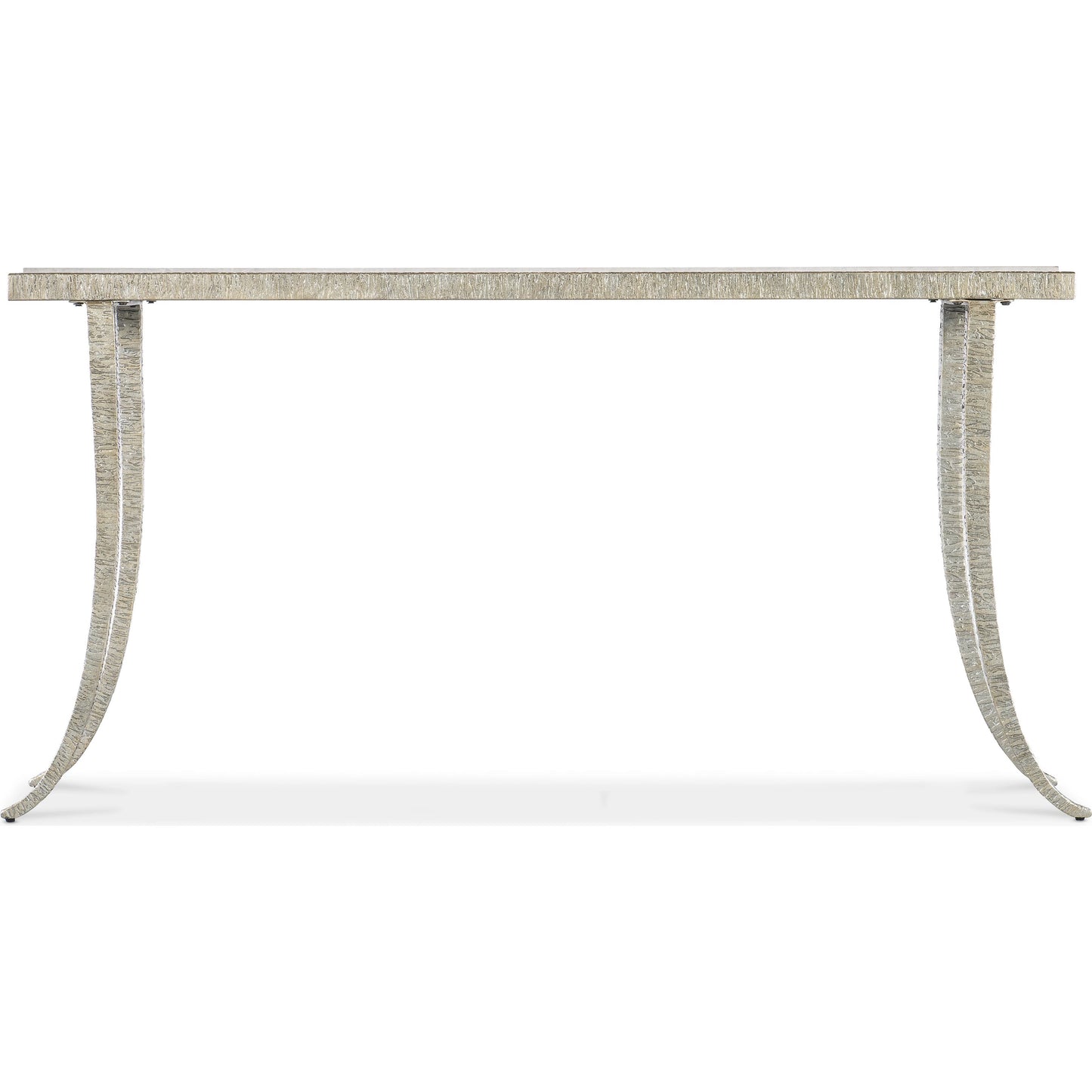 002 SI-2133604 | Additional Silo | Melange Sabre Console Table by Hooker Furniture in silver. Made from metal, marble in a modern style.