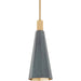 Huntley Long Outdoor Pendant by Troy. Made from steel in a modern style.