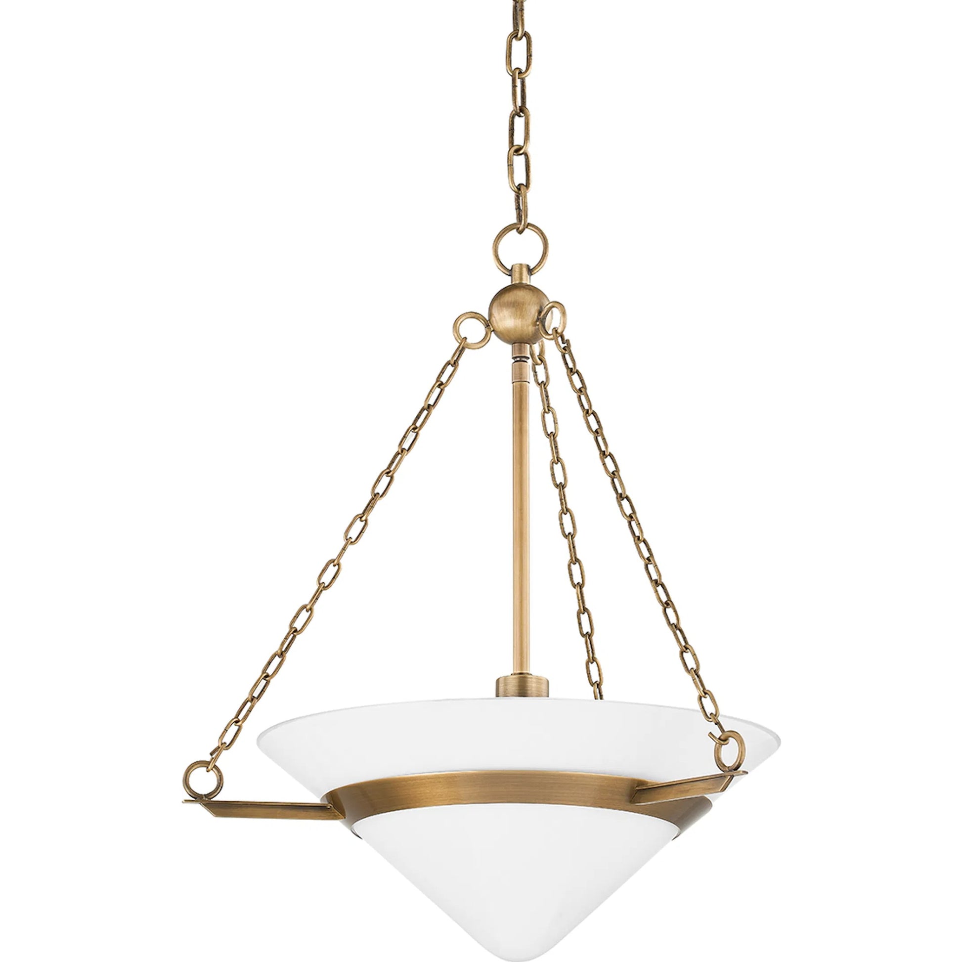 Amador Pendant by Troy in steel. Made from unique in a modern style.