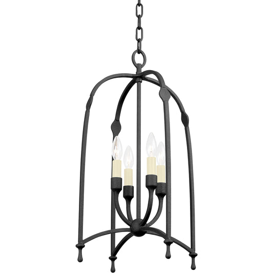 Rhett Lantern by Troy. Made from steel in a modern style.