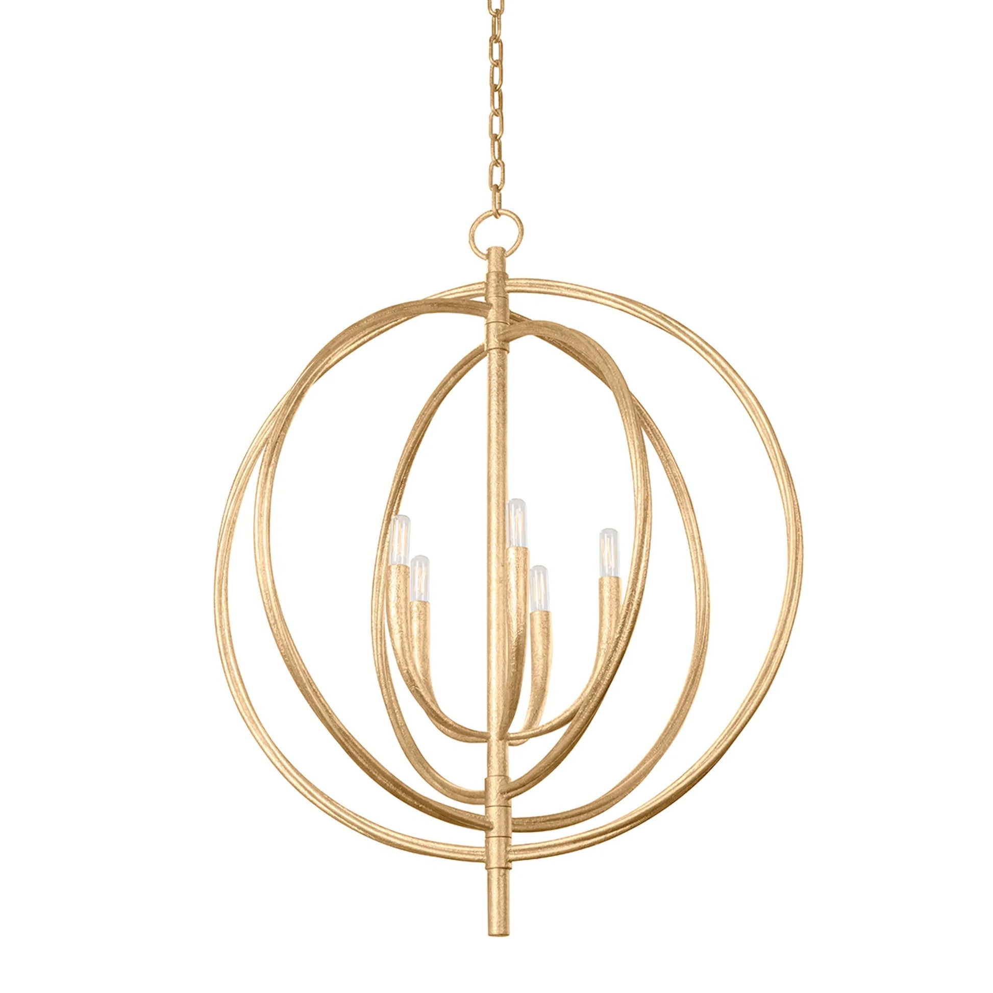 Fillea Pendant by Troy. Made from steel in a modern style.