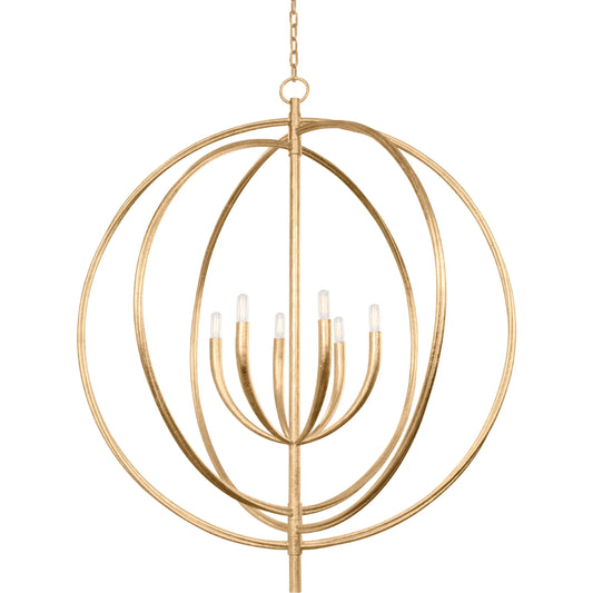 Fillea Pendant by Troy. Made from steel in a modern style.