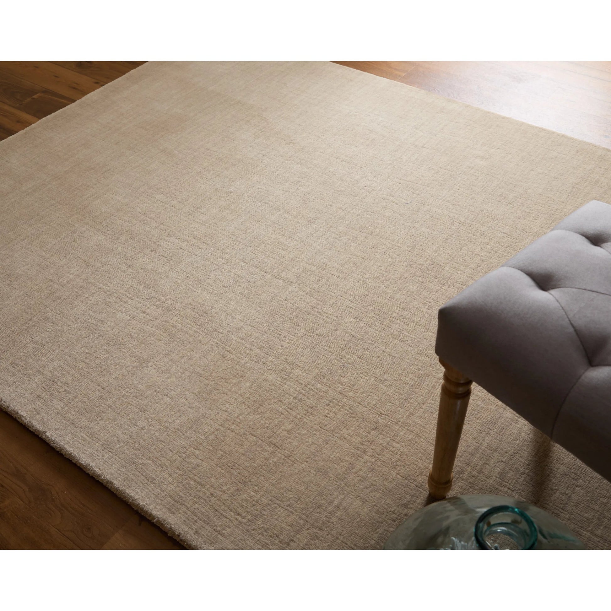Luna Solid Rug - 8049F by Feizy. Made from wool in a unique style.