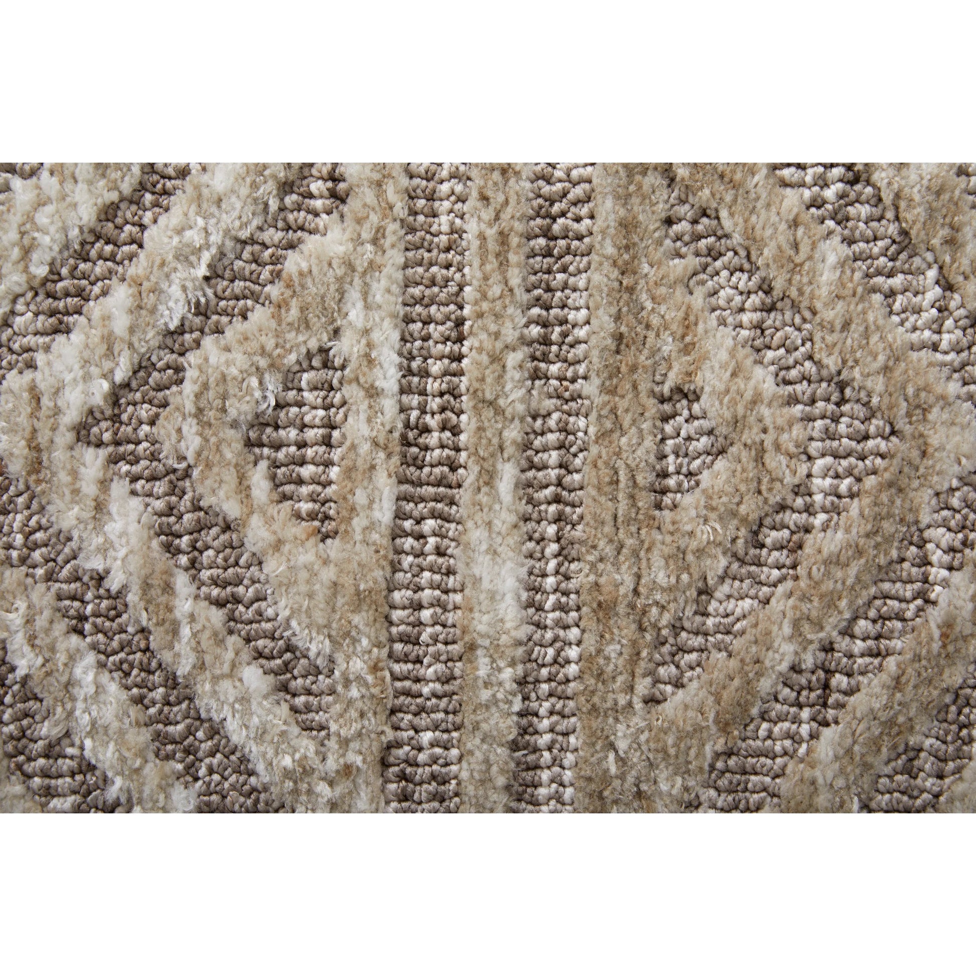 Colton Geometric Rug - 8791F by Feizy in tan, ivory, brown. Made from polyester in a unique style.
