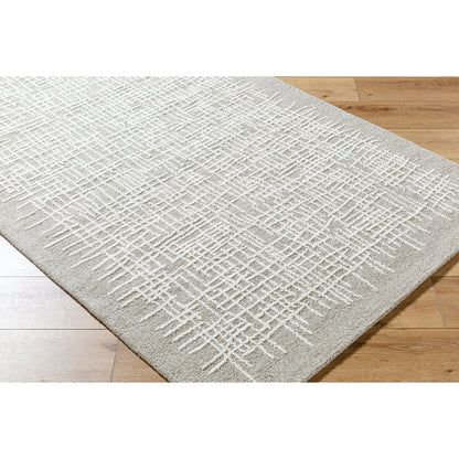 Falcao Rug - 530951 by Livabliss in light silver, sterling grey, silver, ash, metallic - silver. Made from wool in a unique style.