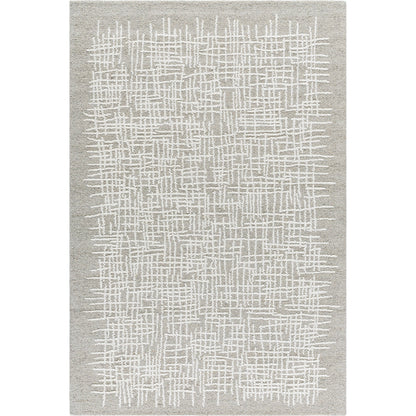 Falcao Rug - 530951 by Livabliss in light silver, sterling grey, silver, ash, metallic - silver. Made from wool in a unique style.